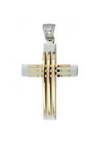 Adelia&acute;s Kettenanh&auml;nger ADELIA ́S "modischer Kreuz Anh&auml;nger aus Edelstahl", unbekannt, Schmuckanh&auml;nger, Damen, Edelstahl, Kettenanh&auml;nger