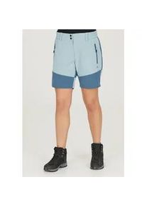 Shorts WHISTLER "LALA", Damen, Gr. 38, EURO-Gr&ouml;&szlig;en, blau, 92% Polyester, 8% Elasthan, mehrfarbig, kurz, Hosen Shorts, mit extra komfortablem Funktionsstretch