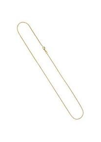 Kette ohne Anh&auml;nger Jobo "Rund-Ankerkette", gelb (gelbgold 750), Halsketten, Damen, Gelbgold 750, L: 45, 750 Gold 1,1 mm 45 cm