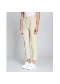 Relaxhose Gang "Gang Hosen Relaxed 94STELLA cargo", Damen, Gr. 28, beige, Stoff, 86% Polyester, 14% Elasthan, Hosen Relaxhose