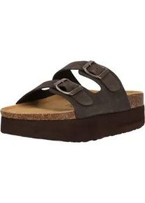 Sandale CRUZ "Gaze", Damen, Gr. 40, braun (karamell), Rindsleder, Schuhe Sandale, Mit Chunky-Sohle und atmungsaktivem Komfort