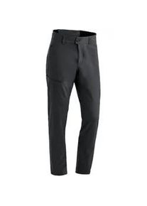 Outdoorhose Maier Sports "Nil Loop", Herren, Gr. 30, Kurzgr&ouml;&szlig;en, schwarz, 100& Polyester, Hosen Outdoorhose, Herren Wanderhose, atmungsaktive Funktionshose, Regular Fit