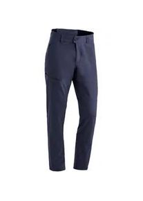 Outdoorhose Maier Sports "Nil Loop", Herren, Gr. 102, Langgr&ouml;&szlig;en, blau (dunkelblau), 100& Polyester, Hosen Outdoorhose, Herren Wanderhose, atmungsaktive Funktionshose, Regular Fit