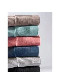 Pullunder Casual Looks "Pullunder", Damen, Gr. 44, grau (steingrau, wei&szlig;, meliert), 50% Baumwolle, 50% Polyacryl, unifarben, Pullover Pullunder