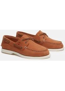 Bootsschuh Timberland "CLASSIC BOAT BOAT SHOE", Damen, Gr. 40, rst nubuck, Leder, Schuhe Bootsschuh, Classic Bootsschuh aus Timberland Premium Leder