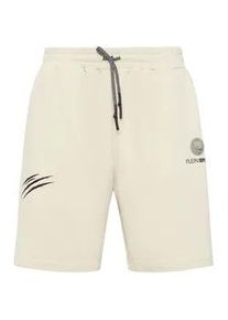 Bermudas Plein Sport "Scratch", Herren, Gr. 4XL, US-Gr&ouml;&szlig;en, grau (10, grau), Obermaterial: 87% Baumwolle, 13% Polyester, Hosen Bermudas