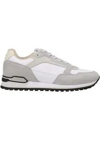 Sneaker BOSS "Sneaker Parkour-L Runn sdnyt", Herren, Gr. 43, wei&szlig;, Obermaterial: 100% Polyester PES. Futter: 100% Polyester PES. 70% EVA EVA. 20% Gummi rubber. 10% sonstige Fasern AF., Schuhe Sneaker