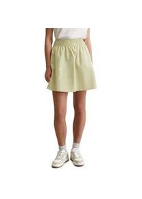 Marc O'Polo Webrock MARC O'POLO DENIM "aus Organic-Cotton-Mix", Damen, Gr. XS, gr&uuml;n (elm gr&uuml;n), Obermaterial: 80% Baumwolle, 20% Polyamid, unifarben, normal kurz, R&ouml;cke