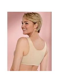 B&uuml;gelloser BH Exquisite FORM, Damen, Gr. 90, Cup C, beige (elfenbein), 56% Polyamid, 37% Baumwolle, 7% Elasthan, BHs