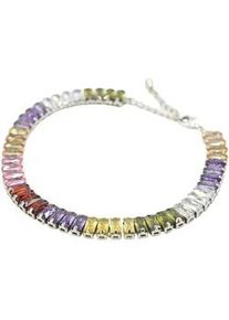 Armband "Rainbow Spark", Damen, Gr. Metall, bunt (multi), Collezione Alessandro, Armb&auml;nder Armband