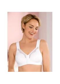 B&uuml;gelloser BH Exquisite FORM, Damen, Gr. 80, Cup B, wei&szlig;, 56% Polyamid, 37% Baumwolle, 7% Elasthan, BHs