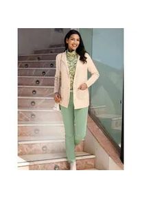 Cardigan Classic Basics, Damen, Gr. 56, beige (elfenbein), 100% Polyacryl, unifarben, Strickjacken