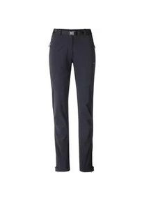 Outdoorhose LPO "Trekkinghose Gwen WMN", Damen, Gr. 19, Normalgr&ouml;&szlig;en, parisian night, 92% Polyamid, 8% Elasthan, normal, Hosen Outdoorhose, mit G&uuml;rtel