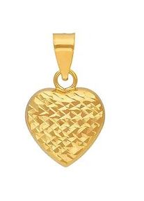 Kettenanh&auml;nger Lady, gold (gelbgold 375), Schmuckanh&auml;nger, Damen, Gelbgold 375, Kettenanh&auml;nger