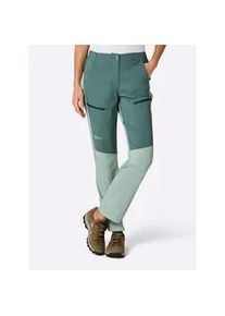 Trekkinghose Catamaran, Damen, Gr. 44, Normalgr&ouml;&szlig;en, gr&uuml;n (jade), 72% Viskose, 25% Polyamid, 3% Elasthan, gemustert, mehrfarbig, unifarben, Hosen Trekkinghose