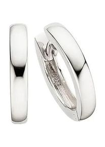 Paar Creolen "Schmuck Geschenk Silber 925 Klappcreole", silber (silberfarben), ANISTON JEWELRY & WATCHES, Ohrringe, Damen, 17mm, Silber 925 (Sterlingsilber)