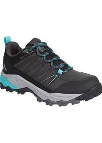 Wanderschuh MCKINLEY "Tahsis AQX W", Damen, Gr. 40, grau (anthrazit, mint schwarz), Synthetik, Schuhe Wanderschuh, wasserdicht