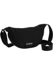 Umh&auml;ngetasche Kangaroos, Damen, Gr. B/H/T: 30cm x 16cm x 9cm, schwarz, Nylon, Taschen Umh&auml;ngetasche, Schultertasche Bauchtasche