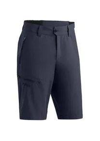 Outdoorhose Maier Sports "Nil Short Loop", Herren, Gr. 54, Normalgr&ouml;&szlig;en, blau (dunkelblau), 100% Polyester, Hosen Outdoorhose, Herren Shorts, kurze Wanderhose, Outdoorhose 4 Taschen, Regular Fit