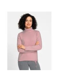 Strickpullover Inspirationen "Pullover", Damen, Gr. 40, lila (hortensie), 50% Viskose, 25% Polyester, 25% Polyamid, unifarben, Pullover Strickpullover