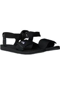 Outdoorsandale The North Face "M SKEENA SANDAL II", Herren, Gr. 43, grau (tnf schwarz, anthrazit grau), Textil, Schuhe Outdoorsandale, Trekkingsandale