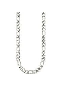 Edelstahlkette Bruno Banani "Schmuck Geschenk Halsschmuck Halskette", silber (edelstahlfarben), Halsketten, Damen, Edelstahl, L: 55 B: 7,2mm, Edelstahlkette, B:7,2mm