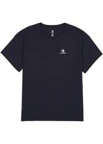 Oversize-Shirt Converse "WOMEN'S Converse STAR CHEVRON OVERSIZED T-SHIRT", Damen, Gr. M, schwarz (Converse schwarz), Obermaterial: 100% Baumwolle, Shirts