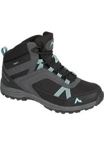Wanderschuh MCKINLEY "Da.-Wander-Stiefel Maine II MID AQB", Damen, Gr. 36, schwarz (schwarz night, anthraci), Synthetik, Textil, Schuhe Wanderschuh