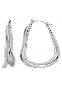 Adelia&acute;s Paar Creolen ADELIA ́S "Damen Creolen aus Edelstahl", silber, Ohrringe, Damen, Damen, Edelstahl