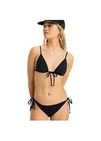 Bikini-Hose Roxy "Beach Classics", Damen, Gr. L, US-Gr&ouml;&szlig;en, grau (anthrazit), Obermaterial: 85% Microfaser, 15% Elasthan;, Badehosen Bikini-Hose
