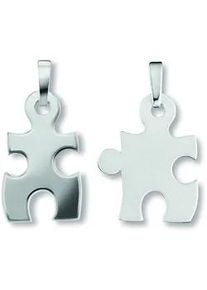 Kettenanh&auml;nger ONE ELEMENT "Puzzle Anh&auml;nger aus 925 Silber Puzzle Anh&auml;nger aus 925 Silber", silber, Schmuckanh&auml;nger, Damen, Silber 925 (Sterlingsilber), Kettenanh&auml;nger, Symbolische Note &ndash; harmonisch gestaltet mit Liebe zum Detail