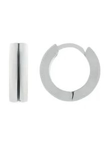 Adelia&acute;s Paar Creolen ADELIA ́S "Unisex Creolen aus poliertem Edelstahl &Oslash; 5 mm", silber, Ohrringe, Damen, Unisex, Edelstahl