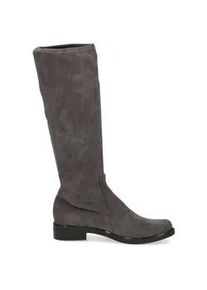 Stiefel Caprice "Caprice Stiefel Lederimitat", Damen, Gr. 38,5, grau (dunkelgrau), Lederimitat, Schuhe Stiefel