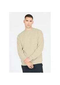 Sweatshirt Virtus "Kayden", Herren, Gr. XL, beige, 60% Baumwolle, 40% Polyester, unifarben, normal, Rundhals, Sweatshirts Sweatshirt, aus superweichem, atmungsaktivem Material