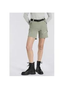 Shorts Killtec "KOS 241 WMN SHRTS", Damen, Gr. 46, N-Gr, gr&uuml;n (helloliv), Obermaterial: 100% Polyester, Hosen Shorts, sportlicher Stil, f&uuml;r entspannte Aktivit&auml;ten und Wanderungen