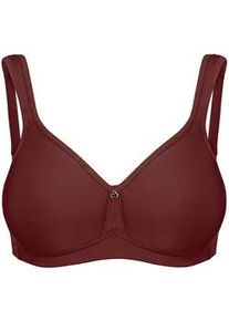 T-Shirt-BH SuSa "Spacer BH ohne B&uuml;gel Catania", Damen, Gr. 100, Cup A, braun (tiramisu), Obermaterial: 43% Polyamid PA. 39% Polyester PES. 18% Elasthan EL., BHs T-Shirt-BH