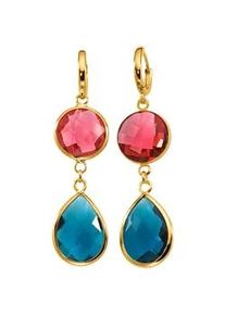 Paar Ohrh&auml;nger Lady, lila (beere), Ohrringe, Damen