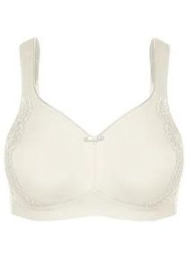 Minimizer-BH SuSa "Minimizer ohne B&uuml;gel London", Damen, Gr. 100, Cup D, beige (ivory), Obermaterial: 76% Polyamid PA. 24% Elasthan EL., BHs Minimizer-BH