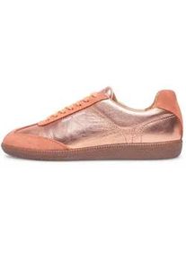 Sneaker Henry Stevens "Sophia TIS Damensneaker", Damen, Gr. 40, kupfer, Kalbsleder, Schuhe Sneaker, Halbschuh Leder handgefertigt, sportlicher Freizeitschuh Damen