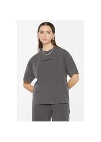 Rundhalsshirt Harlem Soul, Damen, Gr. M, grau, Single Jersey, Material: 100% Baumwolle, bedruckt, regular fit normal, Rundhals, eingesetzt gerader Abschluss, Shirts Rundhalsshirt, aus Baumwolle