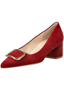 H&ouml;gl Pumps H&Ouml;GL "H&ouml;gl Pumps Leder", Damen, Gr. 38, rot (weinrot), Leder, Schuhe Pumps