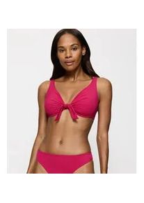 B&uuml;gel-Bikini-Top Triumph "Summer Twist W", Damen, Gr. 42, Cup B, lila (berry), Microfaser, Obermaterial: 77% Polyamid, 23% Elasthan, Bikini-Oberteile, Eleganz und Komfort