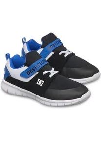 Sneaker DC Shoes "Heathrow Prestige Ev", Damen, Gr. 6(37), schwarz-wei&szlig; (schwarz, wei&szlig;, blau), Obermaterial:Obermaterial: Textil (Mmf), Futter: Textil, Laufsohle: EVA;, Schuhe Sneaker