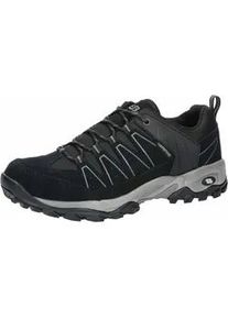Br&uuml;tting Outdoorschuh BR&Uuml;TTING "Outdoorschuh Mount Pinos Low", Herren, Gr. 41, schwarz, Leder, Schuhe Outdoorschuh