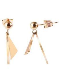 Adelia&acute;s Paar Ohrh&auml;nger ADELIA ́S "Damen Ohrstecker aus poliertem Edelstahl", silber, Ohrringe, Damen, Damen, Edelstahl