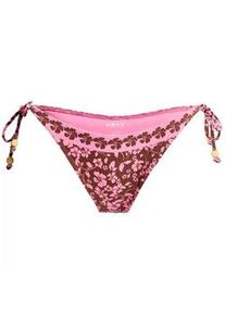 Bikini-Hose Roxy "Kerlina Hl Cheeky", Damen, Gr. M, US-Gr&ouml;&szlig;en, tiramisu kerlina border, Obermaterial: 87% Nylon, 13% Elasthan;, Badehosen Bikini-Hose