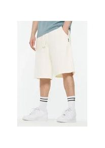 Bermudas Harlem Soul, Herren, Gr. XXL, Normalgr&ouml;&szlig;en, beige (nature), Sweatware, Material: 100% Baumwolle, unifarben, relaxed fit knielang, Hosen Bermudas, mit Elastikbund und Kordel