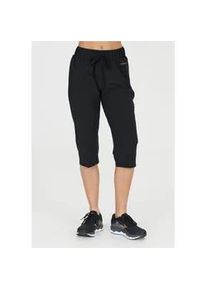 Stoffhose Endurance "Phile", Damen, Gr. 36, EURO-Gr&ouml;&szlig;en, schwarz, 88% Polyester, 12% Elasthan, unifarben, normal, Hosen Stoffhose, mit verstellbarem Bund
