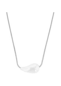 Kette mit Anh&auml;nger s.Oliver "2038804", silber (edelstahlfarben), Halsketten, Damen, Edelstahl, L: 47