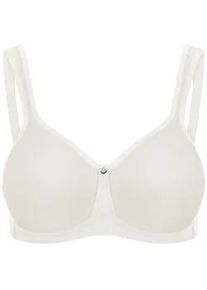 T-Shirt-BH SuSa "Spacer BH ohne B&uuml;gel Catania", Damen, Gr. 85, Cup C, beige (ivory), Obermaterial: 43% Polyamid PA. 39% Polyester PES. 18% Elasthan EL., BHs T-Shirt-BH